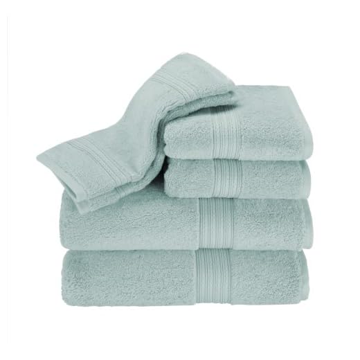 Kassatex KDK-256-REB Kassadesign Towel Set, Robins Egg Blue