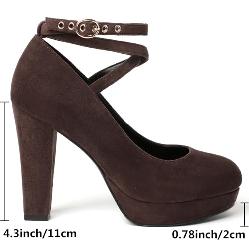 Image of Mostrin Fashion Vintage Womens Small Bowtie Platform Pumps Ladies Sexy High Heeled Shoes
