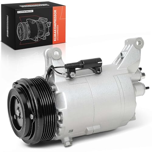 Frankberg Sistemas de aire acondicionado Compresor de aire acondicionado con embrague Gasolina Compatible con Mi.n.i R50 R53 Mi.n.i Cabriolet R52 Replace# 64521171310incl. aceite premezclado