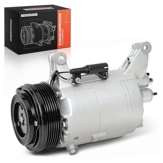 Frankberg Sistemas de aire acondicionado Compresor de aire acondicionado con embrague Gasolina Compatible con Mi.n.i R50 R53 Mi.n.i Cabriolet R52 Replace# 64521171310incl. aceite premezclado