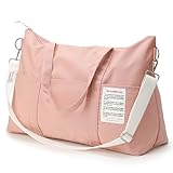 Ganve ゴルフ ボストンバッグ レディース 4way キャリーオンバッグ 35L 軽量 トラベルバッグ 機内持ち込み対応 大容量 ショルダーバッグ 手提げバッグ メッセンジャーバッグ 修学旅行 ジム スポーツ アウトドア 通勤 1泊2日 2泊3日 おしゃれ ピンク