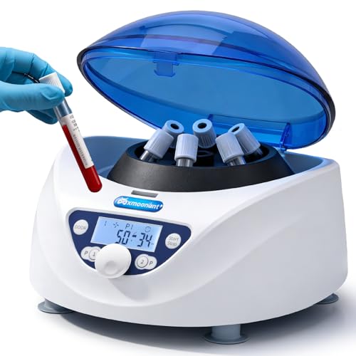 Mxmoonant Centrifuge Machine, Lab PRP Benchtop Desktop Centrifuges