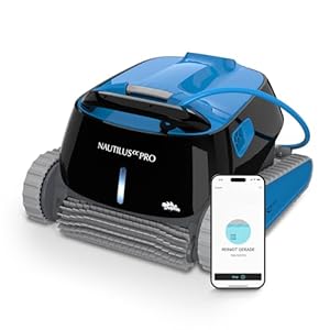 Dolphin Nautilus CC PRO IOT Automatischer Poolreiniger Poolroboter mit Kabel – Boden, Wasserlinie und Wandreinigung – Kontrolle mit app, Eingelassene Pools bis zu 15 m, Wasserpflege