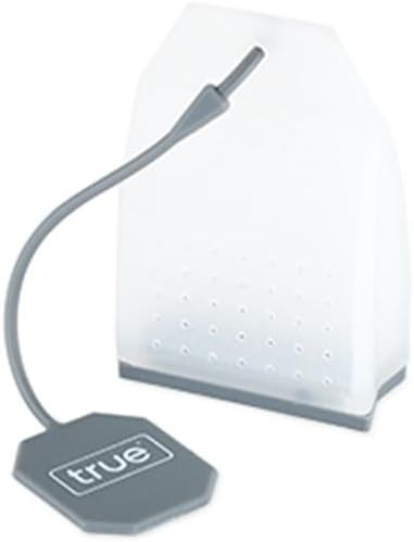 True Filtros de té infusor en forma de bolsa, gris