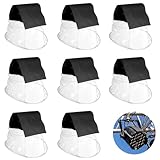 GliCraft 8 Pack Stage Light Outdoor LED Par Rain Covers Stage Lights Cover for Head Light Waterproof Par Covers for LED Par Lights