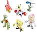 Fisher-Price Imaginext SpongeBob Figure 6 Pack, set of 6 poseable character figures for preschool kids ages 3-8 years (Amazon Exclusive)
