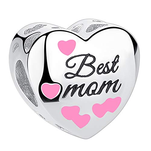 Gaosh Donna Cuore Forma Ciondolo Charms Bead