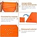 Xgdsnly High Visibility Orange Security Signs Kit Attachments Quick Setup Triangle Shape for Observation Outdoor Camp Tents