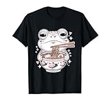 Photo Gallery kawaii frog eating ramen: adorable japanese-inspired design maglietta Photo Gallery kawaii frog eating ramen: adorable japanese-inspired design maglietta