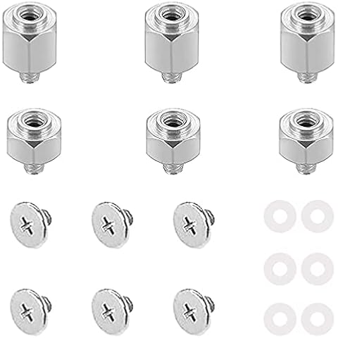18 Pcs M.2 Screw,M.2 Nvme SSD Screws + Spacers,Asus Motherboard M2 Nvme SSD Installation Maintain Screws Cover