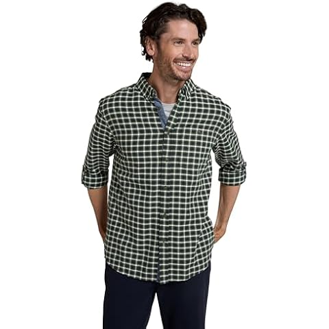 Mountain Warehouse Driftwood Check Long-Sleeved Shirt Cover