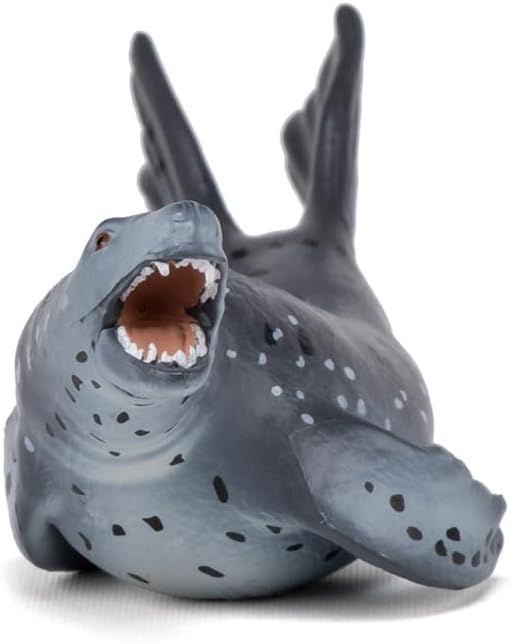 Papo - Realistic Leopard Seal Figure - Ages 3+ - Marine Life Collection - Educational Play Marine Mammals - Gift Idea Toy for Girls and Boys