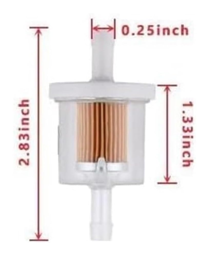 49065-0724 Filtro de Aceite Compatible con Kawasakj 49065-2071 Reemplazo for 49065-2086 Motores de 4 Tiempos Cortacésped FB460V FC420