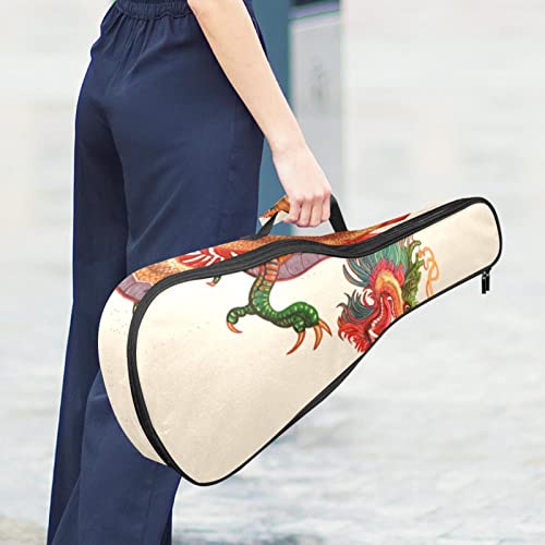 Housse de transport pour ukulélé de concert en forme de dragon chinois avec rembourrage de 10 mm d’épaisseur et… - Les Beatles, Paul McCartney, John Lennon, RIngo Starr, George Harrison Housse de transport pour ukulélé de concert en forme de dragon chinois avec rembourrage de 10 mm d'épaisseur et… – Image 7