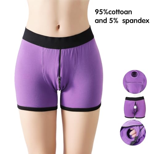 Strap on Underwear Harness, Strapless Strap on Boxer Panties3