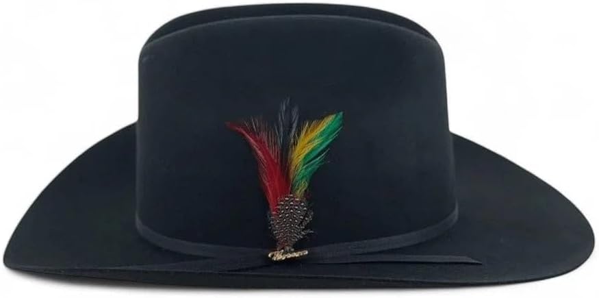 Men's Texana Morcon 20X Estilo Sinaloa Western Cowboy Felt Hat - Black - Image 6