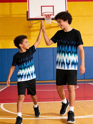 Image of Boys Tie Dye Shirt Size 4-14 Hippies Senior Rainbow Tees T Shirts for Kids | Tees T shirts for Kids
