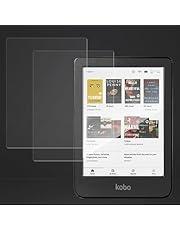 LaoShuSheng Anti-Glare Matte Screen Protector for 6'' Kobo Clara Colour/Clara BW/Clara 2E e-reader (2-Pack) Anti Fingerprint Anti Burst Nano Matte Skin PET Soft Film (Matte)