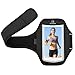 CRONA Sports Armband(Exclusive FRONTSIDE-OPEN Flap)Breathable Waterproof Workout Armband for iPhone 5/5s/SE/6/6s/6Plus Samsung S5/S6/S7 Sony Z4/Z5 etc up to 5.5'' Applicable