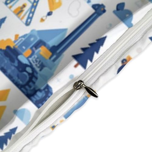 Ropa de cama de 135 x 200 cm Traktorss para abrigar a los niños con estilo 5