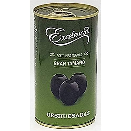 Aceitunas negras deshuesadas, 350 gramos