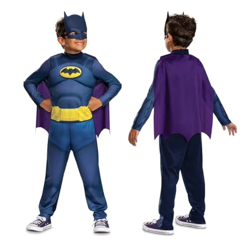 Disguise Batwheels - Licence Officielle - Déguisement Batman pour Enfant - Costume Complet avec Détails Authentiques - Taille L (4-6 ans) - Matériaux...