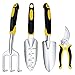 Produktbild JatilEr Gartenwerkzeug Set Vierteiliger Anzug, Gartenwerkzeug Aluminiumlegierung Gartengeräte Set, Frauen Garten Set Gardening Tools zum Graben Jäten Lösen des Bodens Umpflanzen Und Beschneiden