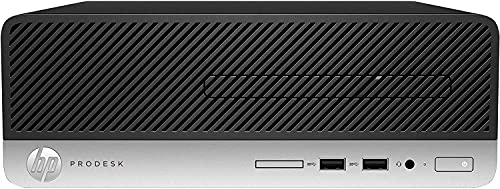 HP ProDesk 400 G5 Small Form Factor SFF Business PC Intel i5 8th Gen Hexa Core 16GB DDR4 RAM 512GB Solid State Drive SSD LAN Windows 10 Pro 4CZ70ET#ABU (Renewed)