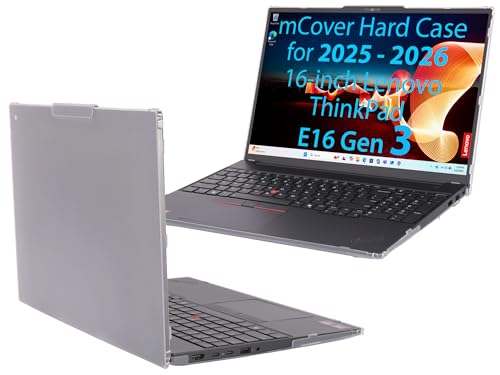 Coque mCover Lenovo ThinkPad E16 Gen 3 rigide et transparente antichoc pour PC portable 16"