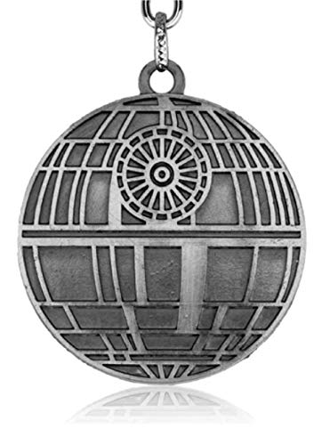 WOO LANDO Llavero de metal con anillo para fans de la saga Star Wars, Estrella de la Mu, M