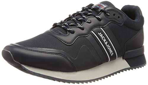 Jack & Jones Jfwgalaxia Mesh Combo, Zapatillas Hombre, Azul Marino, 46 EU