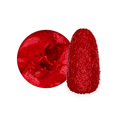 iro gel (イロジェル) ネイルタウンジェル テラコッタジェル エンボス 3Dアート 砂 led uv 【レッド】