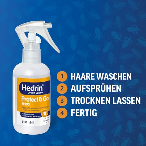 HEDRIN Protect & Go Spray – Die wirksame Prävention gegen Kopflausbefall, Klinisch belegte Wirksamkeit und benutzerfreundliche Lösung zur… – Ansicht 5