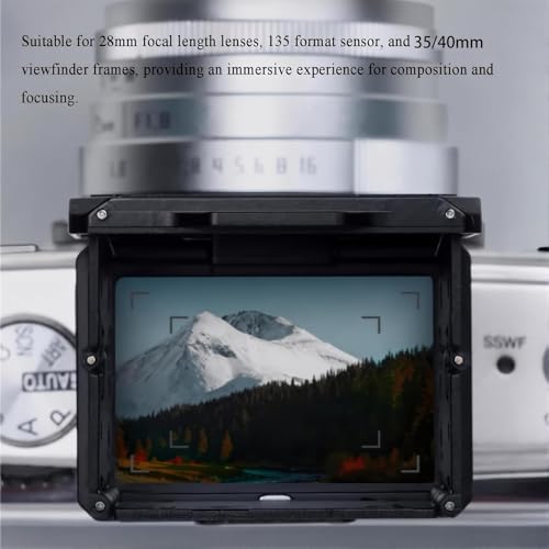 Visor de Cintura 40mm para Evitar Reflejos en Pantalla de Cámara Réflex 3
