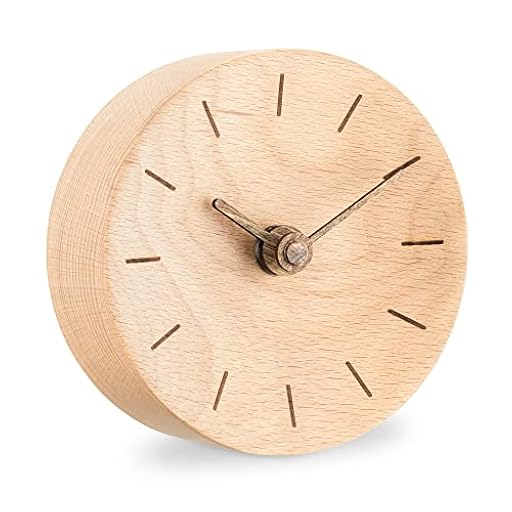 Navaris Reloj de Mesa analógico - Reloj clásico de Madera 11 CM - Decorativo para sobremesa mesilla de Noche salón - Diseño silencioso sin Ruido | Ya disponible en tu tienda friki favorita! En mundofriki.es! Navaris Reloj de Mesa analógico - Reloj clásico de Madera 11 CM - Decorativo para sobremesa mesilla de Noche salón - Diseño silencioso sin Ruido | Ya disponible en tu tienda friki favorita! En mundofriki.es!