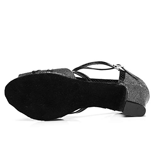 Latin Dance Shoes Ballroom Dance Shoes Women Professional Salsa Practice Performance Dancing Shoes4