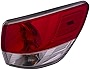 HEADLIGHTSDEPOT Tail Light Compatible with Nissan Pathfinder 2013-2016 Includes Right Passenger Side Tail Light