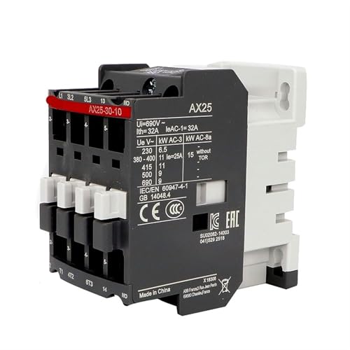 Contacteur tripolaire AX 25A boîtier isolant haute performance 380V