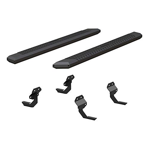 Estribos Aries AdvantEDGE 75 pulgadas en aluminio negro miniatura 2