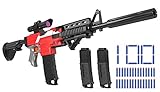 Toy Gun for Nerf Guns Automatic Machine Gun, Select Fire Modes Toy Sniper Rifle with Scope, 2...
