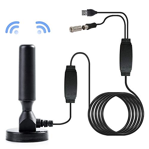 SUHAPPY 300 Miles HDTV Indoor Antenna Aerial HD Digital TV Signal Amplifier Booster