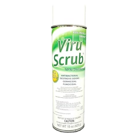 Jani-Source ViruScrub Disinfectant & Deodorizing Aerosol Spray, Citrus Scent, Each Cover