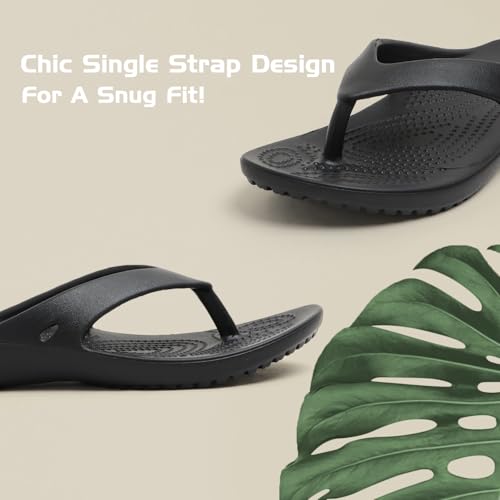 Image of DOCTOR HEALTH SUPER SOFT Women Lightweight EVA Flip Flops | Soft Cushioned Anti-Slip Slippers | Comfortable Casual Sandals for Indoor Outdoor Everyday Wear