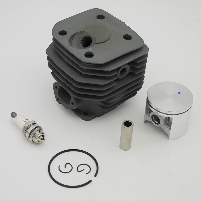 Pistón de Cilindro de 48mm para Kit de bujías para Husqvarna 262 262XP 261, repuestos de Motosierra de jardín a Gas