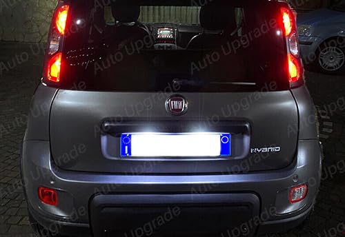 RZG Set di 2 luci per targa LED per 2003-2012 Panda 169 2012-2023 Panda 312/319