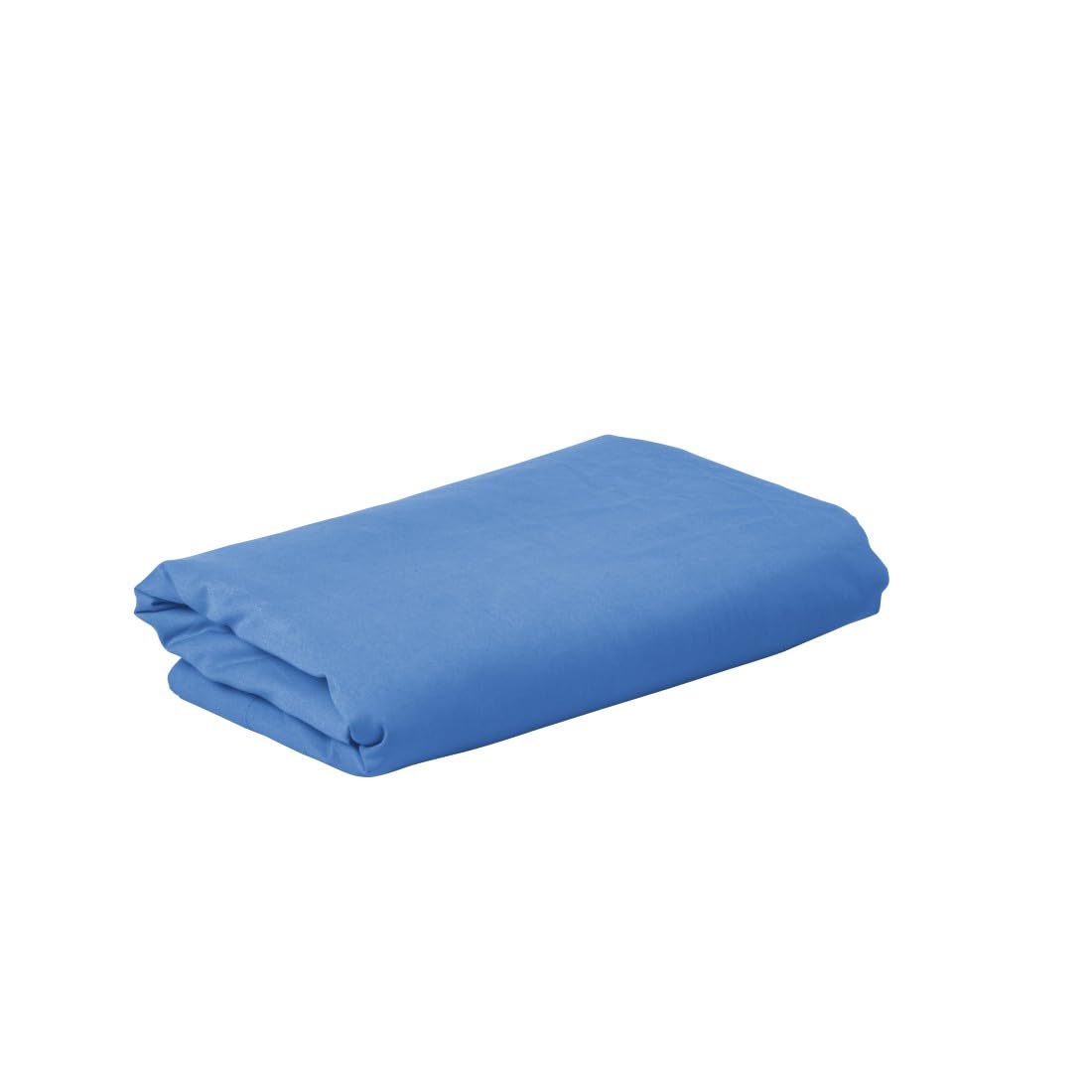 Hama Photography Backdrop Fabric 2.95 x 6 m (Foldable Photo Studio Background, 100% Cotton, Blue Screen