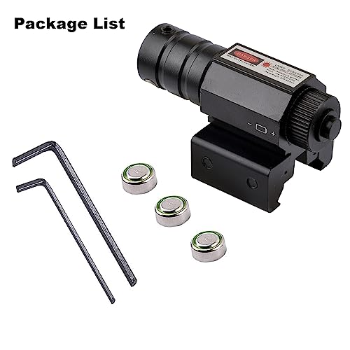 Kecpvli Compact Red Dot Laser Sights With 11/20Mm Picatinny Rail Mount For Pistol Handgun Gun Rifle-Easy Dual-Purpose #TOP2