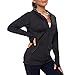 AMZSPORT Damen Laufjacke Sportjacke Langarm Trainingsjacke Sweatjacke mit Tasche Für Fitness Yoga Sport, Schwarz M Ort mit günstig Kaufen-AMZSPORT Damen Laufjacke Sportjacke Langarm Trainingsjacke Sweatjacke mit Tasche Für Fitness Yoga Sport, Schwarz M