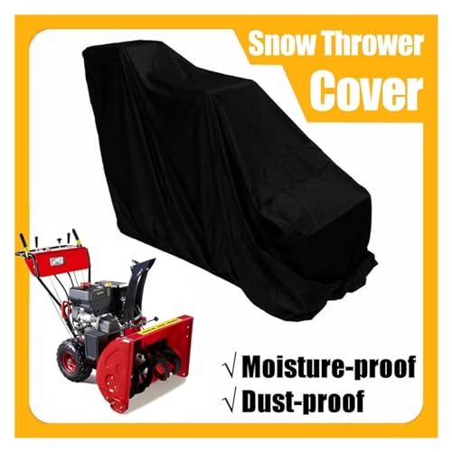 Housse de protection souffleuse à neige tissu premium 120x82x102 - 4