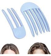 Volumizing Hair Clips, 2Pcs Hair Volume Clip for Fluffy Bangs, Easy High Crown Volume Tool for Wo...